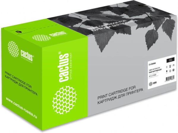 Картридж Cactus CB400A (CS-CB400AR) Black для HP Color LaserJet CP4005/ CP4005DN/ CP4005N, чёрный, 7500 стр.