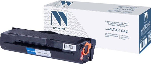 Картридж NVP совместимый Samsung MLT-D104S для SCX 3200/3205/ML1660/1667 (1500k)