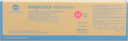Картридж Konica-Minolta (A0DK351) оригинальный для принтера Konica-Minolta magicolor 4650/ 4690/ 4695, пурпурный, 4000 стр.