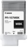 Картридж Canon PFI-107MBK (6704B001) Matte Black оригинальный для Canon imagePROGRAF iPF670/ iPF680/ iPF685/ iPF770/ iPF780/ iPF785, матовый чёрный, 130ml