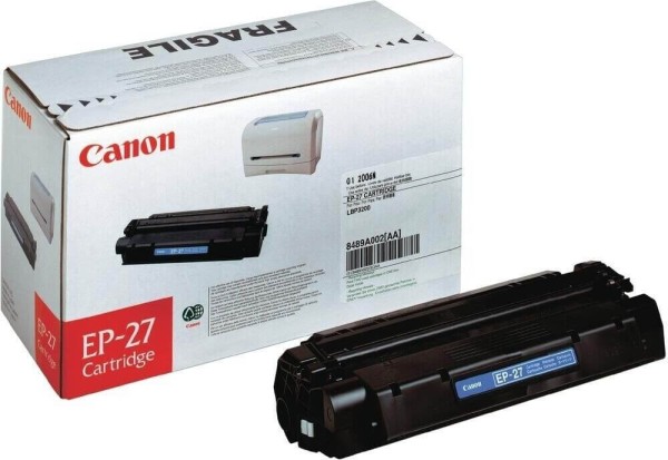 Картридж Canon EP-27 8489A002 оригинальный для принтера Canon LBP 3200, 2500 страниц