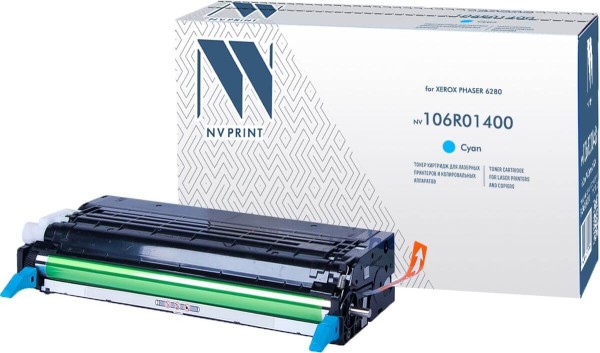 Картридж NVP совместимый Xerox 106R01400 Cyan для Phaser 6280 (5900k)