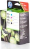 Набор картриджей HP X4E14AE (C2P23AE + C2P24AE + C2P25AE + C2P26AE) CMYK Multipack оригинальный для HP Officejet Pro 6230/ 6830, 4 цвета (чёрный-1000 стр./ цветные-825 стр.)