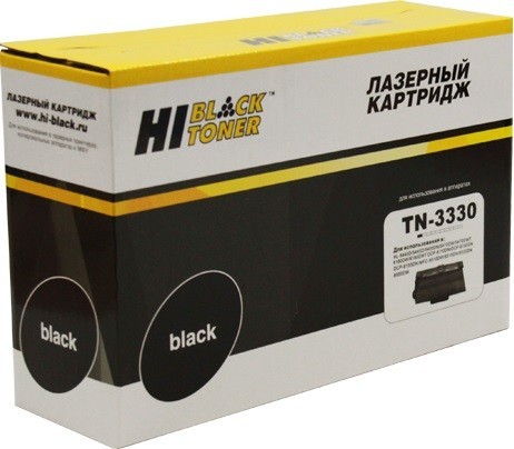 Картридж Hi-Black (HB-TN-3330) для Brother HL-5440D/ 5445/ 5450DN/ 5470DW/ 6180DW, 3K
