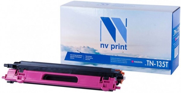 Картридж NVP совместимый NV- TN-135T Magenta для Brother HL-4040CN/4050CDN/4070CDW/DCP-9040CN/9042CDN/9045CDN/MFC-9440CN/9450CDN/9840CDW (4000k)