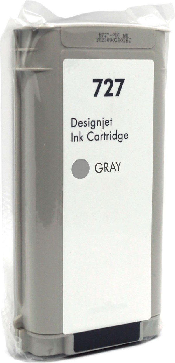 Картридж NV Print №727 (NV-B3P24A) Gray для HP DesignJet T920/ T930/ T1500/ T1530/ T2500/ T2530, серый, 130 мл