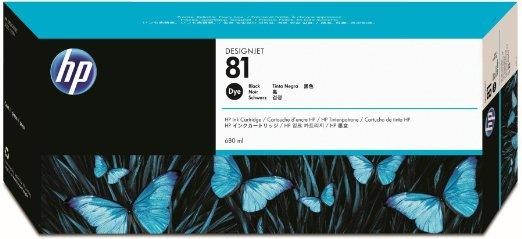 Картридж HP DJ 5000/DnJ 5000PS/5500/5500PS (C4930A) черн №81 0120134    