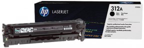 Картридж HP CF380A (312A) оригинальный для принтера HP Color LaserJet Pro M476dn/ M476dw/ M476nw black, 2400 страниц