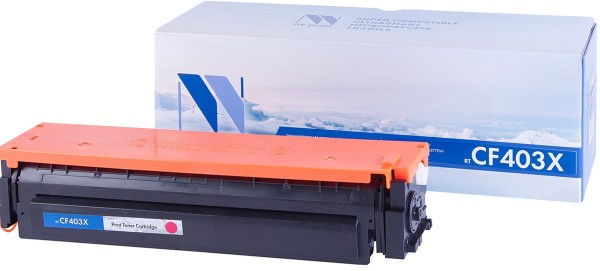 Картридж NV Print CF403X Magenta для принтеров HP CLJ Color M252, MFP M277 (2 300k)