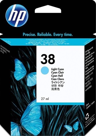 Картридж №38 для HP DJ B9180 (C9418A) Светло-синий ТЕХНОЛОГИЯ ОРИГ