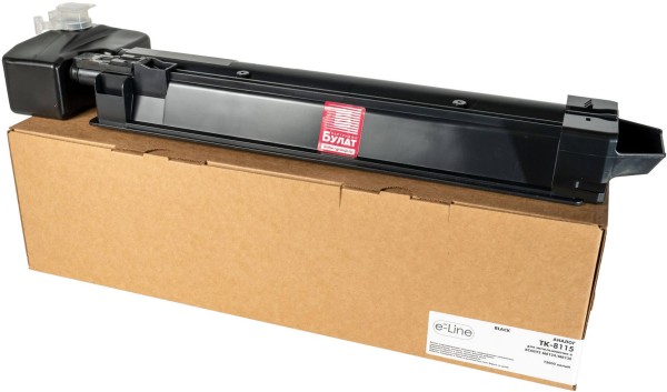 Картридж БУЛАТ e-Line TK-8115K (EL-TK-8115K) для Kyocera ECOSYS M8124/ M8130, чёрный, 12000 страниц
