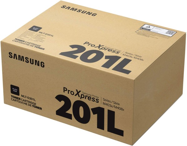 Картридж Samsung MLT-D201L (SU871A) оригинальный для Samsung ProXpress SL-M4080FX/ SL-M4030ND, чёрный, увеличенный, 20000 стр.