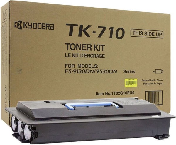 Картридж Kyocera TK-710 (1T02G10EU0) оригинальный для принтера Kyocera FS-9130DN/ FS-9530DN black, 40000 страниц