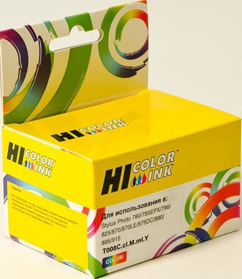 Картридж Hi-Black (HB-T0084) для Epson Stylus Photo 870, Color