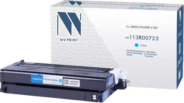 Картридж NVP совместимый Xerox 113R00723 Cyan для Phaser 6180 (6000k)