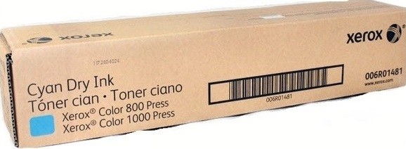 Картридж Xerox 006R01481 оригинальный для Xerox Color 800, Color 1000, cyan, (55000 страниц)