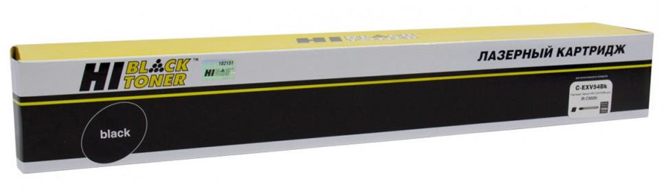 Тонер-картридж Hi-Black (HB-C-EXV54 Bk) для Canon iR C3025/ C3025i/ C3125i, Bk, 15,5K