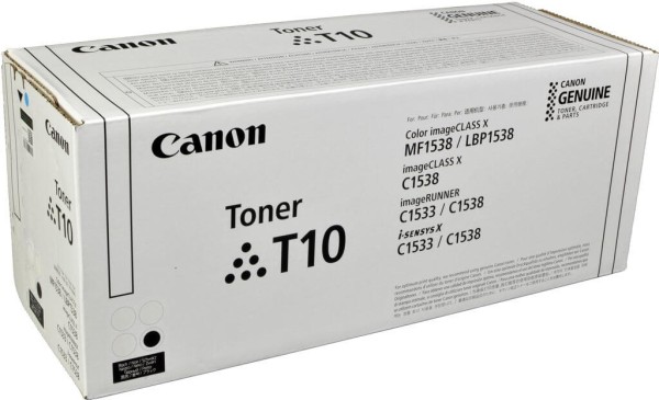 Картридж Canon T10Bk 4566C001 Black оригинальный для Canon imageRUNNER C1533/ C1538, чёрный, 13000 стр. 