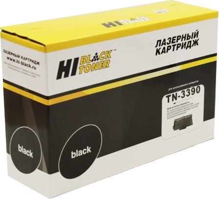 Картридж Hi-Black (HB-TN-3390) для Brother HL-5440D/ 5445/ 5450DN/ 5470DW/ 6180DW, 12K