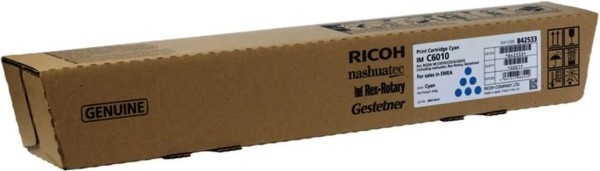 Картридж Ricoh IM C6010 (842533) оригинальный для Ricoh IM C4510/ C5510/ C6010, голубой, 28000 стр.