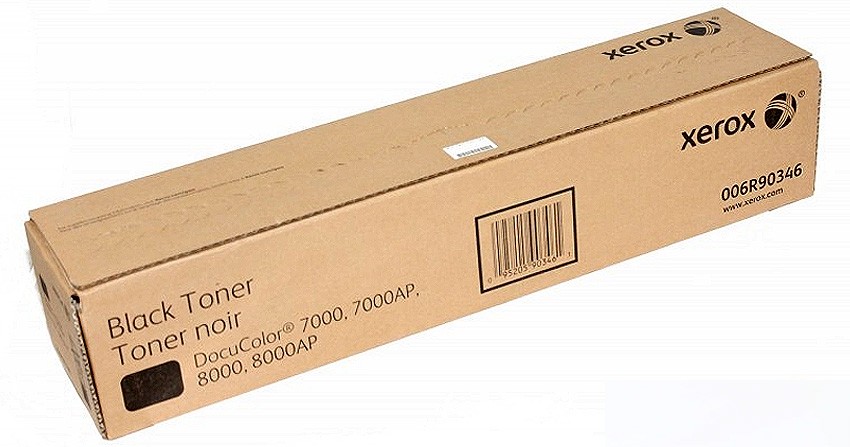 Картридж Xerox 006R90346 оригинальный для принтера Xerox DocuColor 7000/ 7000AP/ 8000/ 8000AP black (6000 страниц)