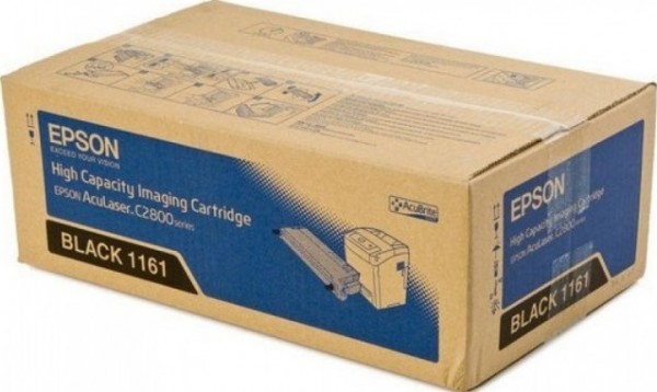 C13S051161 оригинальный картридж Epson для принтера Epson С2800N AcuLaser большой, black 