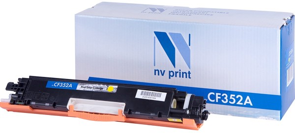 Картридж NV Print CF352A Yellow для принтеров HP CLJ Pro MFP M176n/ M177fw (1000k)