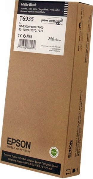 C13T693500 Картридж Epson для SC-T3000/T5000/T7000 UltraChrome XD Matte Black T693500 (350 мл)