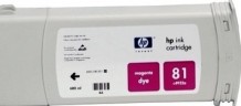 Картридж HP DJ 5000 /DnJ 5000PS/5500/5500PS (C4932A) пурпурн №81  0120136    