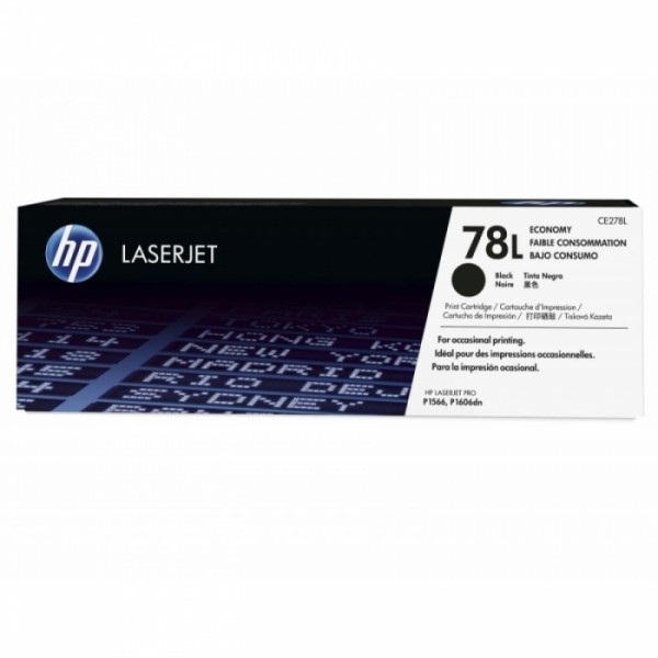 Картридж HP CE278L (78L) оригинальный для принтера HP LaserJet P1566/ P1606dn/ M1530 black, 1000 страниц