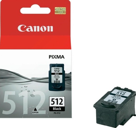 2969B007 Canon PG-512Bk Картридж для PIXMA MP240, 260, 480, Черный, 401 стр.