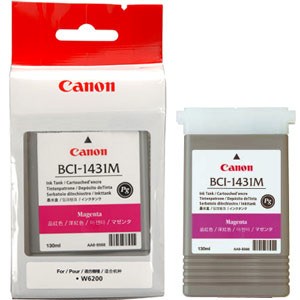 Картридж CANON BCI-1431M (8971A001) оригинальный для Canon W6200, пурпурный