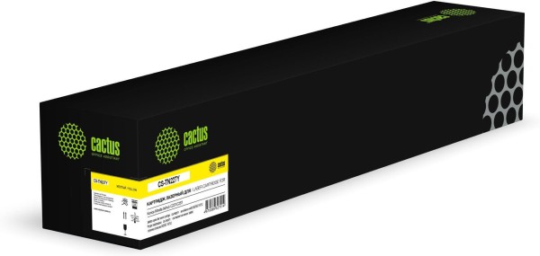 Картридж Cactus TN-227Y (CS-TN227Y) Yellow для Konica Minolta bizhub C227i/ C257i, жёлтый, 24000 стр.
