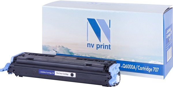 Картридж NVP совместимый HP Q6000A/Can707 Black  для   LJ Color CM1015MFP/1017MFP/1600/2600N (2500k)
