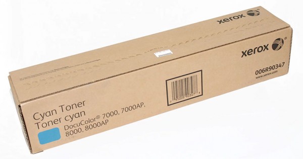Картридж Xerox 006R90347 оригинальный для принтера Xerox DocuColor 7000/ 7000AP/ 8000/ 8000AP cyan (6000 страниц)
