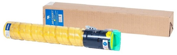 Картридж NV Print MPC2550E Yellow для принтеров Ricoh Aficio MP C2051/ C2551/ C2050/ C2050/ C2551/ Lanier LD 625C/ 620C, 5500 страниц