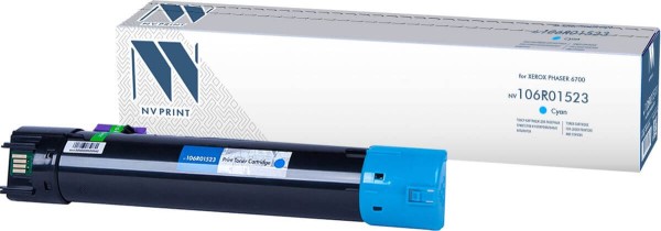 Картридж NVP совместимый Xerox 106R01523 Cyan для Phaser 6700 (12000k)