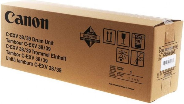 Фотобарабан Canon C-EXV38/39 (4793B003) оригинальный для принтера Canon IR Advance 4045/ 4051/ 4245/ 4251, чёрный, 140 000 стр.