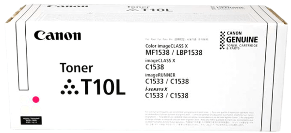 Картридж Canon T10LM 4803C001 Magenta оригинальный для Canon imageRUNNER C1533/ C1538, пурпурный, 5000 стр.