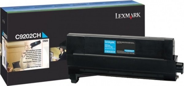 Картридж Lexmark C9202CH оригинальный для Lexmark C920, cyan, 14000 стр.