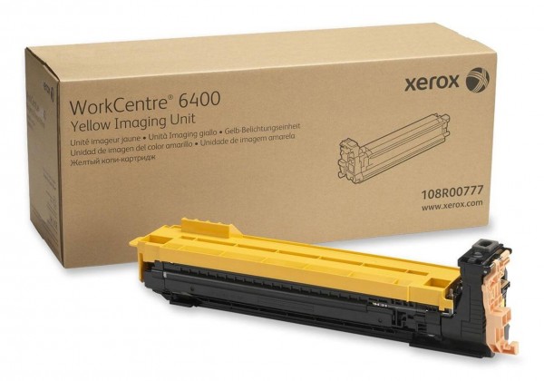 Фотобарабан Xerox 108R00777 оригинальный для Xerox WorkCentre 6400, yellow (30 000 стр.)
