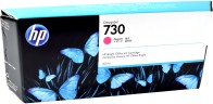 Картридж HP №730 (P2V69A) Magenta оригинальный для HP DesignJet T1700/ T1600/ T2600, пурпурный, увеличенный, 300 мл.