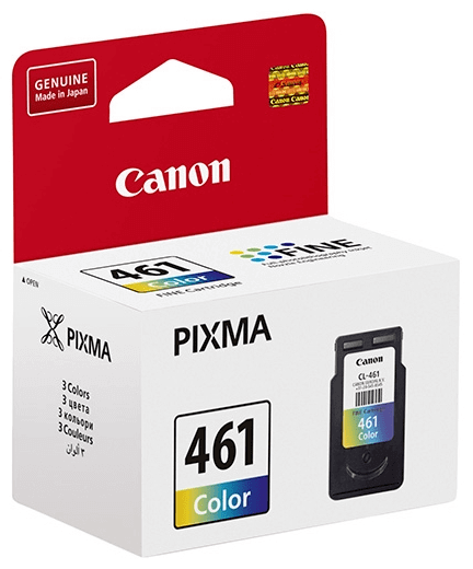 Картридж оригинальный Canon CL-461 3729C001 для принтера Canon Pixma TS5340, трехцветный