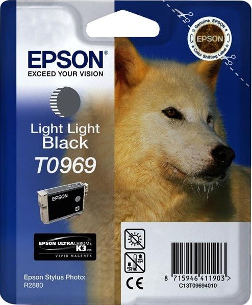 C13T09694010 Картридж Epson T0969 для R2880 (Light Light Black) (cons ink)