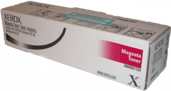 Картридж Xerox 006R01124 оригинальный для Xerox CopyCentre C32/ C40, DocuColor 1632/ 2240/ 3535, WorkCentre Pro 32/ 40, magenta, (15000 страниц)