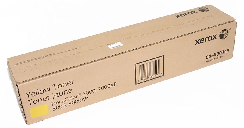 Картридж Xerox 006R90349 оригинальный для принтера Xerox DocuColor 7000/ 7000AP/ 8000/ 8000AP yellow (6000 страниц)