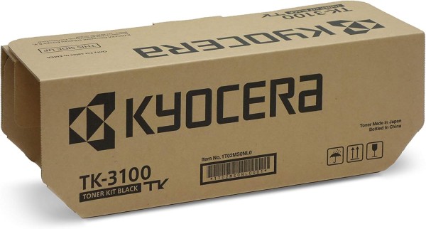 Картридж Kyocera TK-3100 (1T02MS0NL0) оригинальный для Kyocera FS-2100D/ FS-2100DN, ECOSYS M3040dn/ M3540dn, 12500 страниц