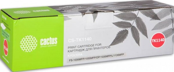 Картридж Cactus TK-1140 (CS-TK1140)  для Kyocera FS-1035MFP DP/1135MFP чёрный (7 200 стр.)