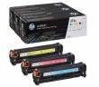 Набор картриджей HP CF440AM (CF381A+CF382A+CF383A) (312A) оригинальный для принтера HP Color LaserJet Pro M476dn/ M476dw/ M476nw, 3*2700 страниц