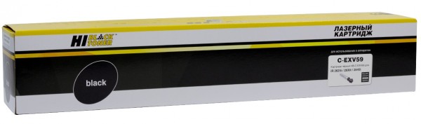 Тонер-картридж Hi-Black C-EXV59 (HB-C-EXV59) для Canon  iR 2625/ 2630/ 2635/ 2645, Black, 30K